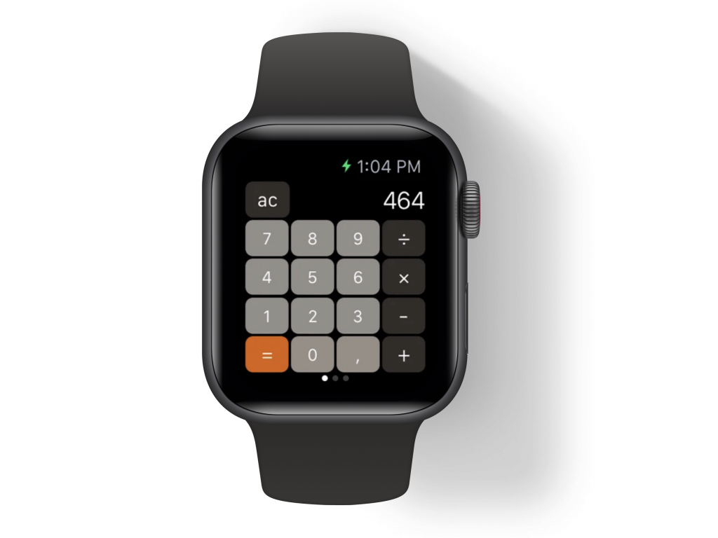 The Calculator on Apple Watch